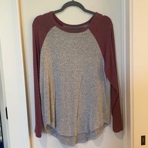 WORN ONCE, American Eagle soft and sexy plush top